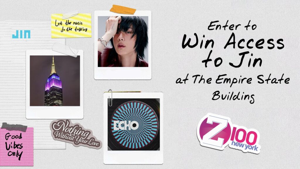 250516: Jin to appear at the Empire State Building in New York (from Twitter)