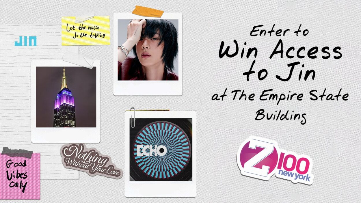 250516: Jin to appear at the Empire State Building in New York (from Twitter)