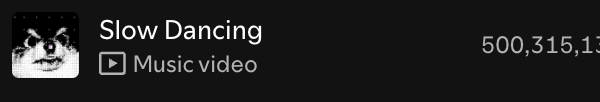 V's "Slow Dancing" has surpassed 500 million streams on Spotify! - 230525