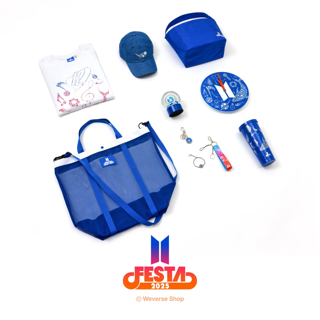 [Weverse] 2025 BTS FESTA Official Merchandise preview - 040625