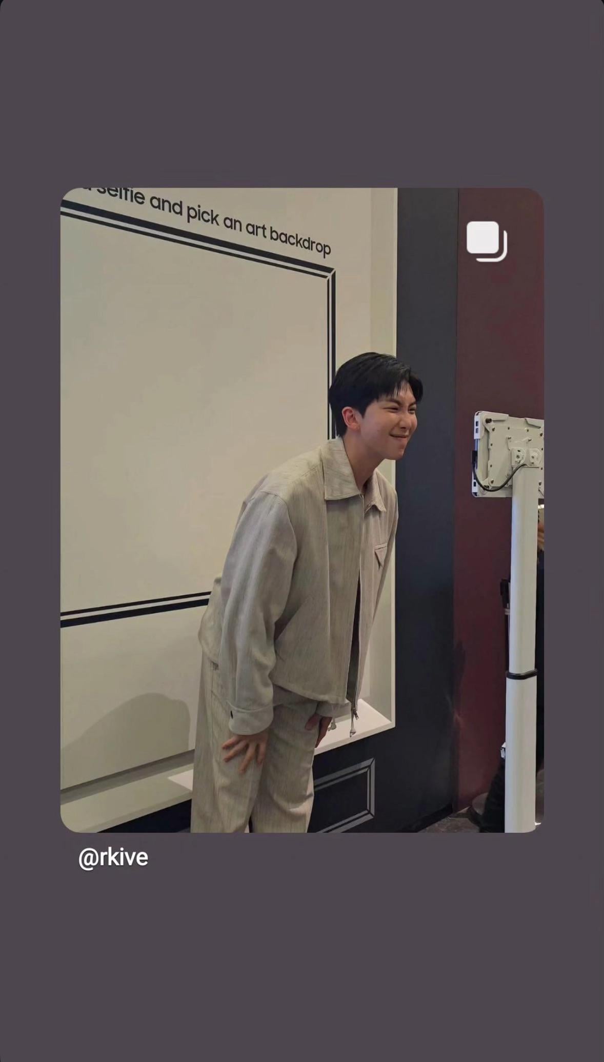 Namjoon IG Story (2) 190625