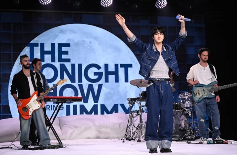 250521 Jin @ The Tonight Show with Jimmy Fallon