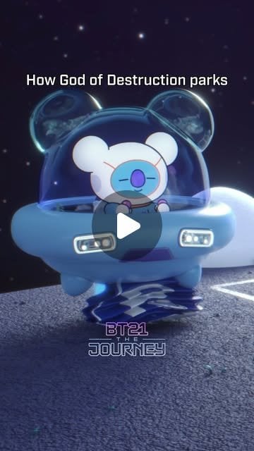 250604 BT21 on Instagram: 🅿️KOYA's parking style be like: