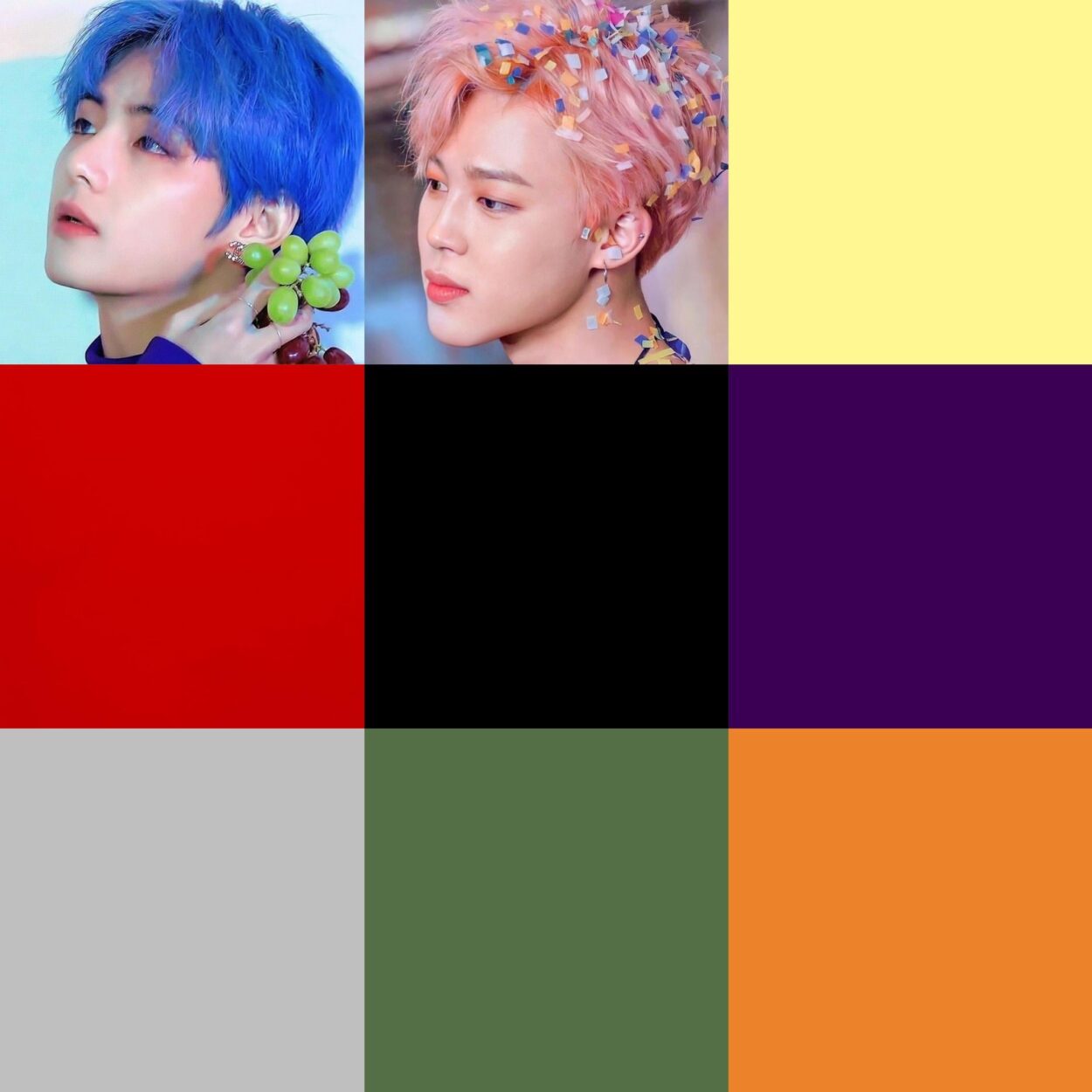 Which member had the most ICONIC blonde/yellow hair colour.