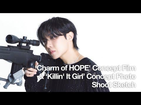 250618 j-hope 'Charm of HOPE' Concept Film & ‘Killin' It Girl’ Concept Photo Shoot Sketch