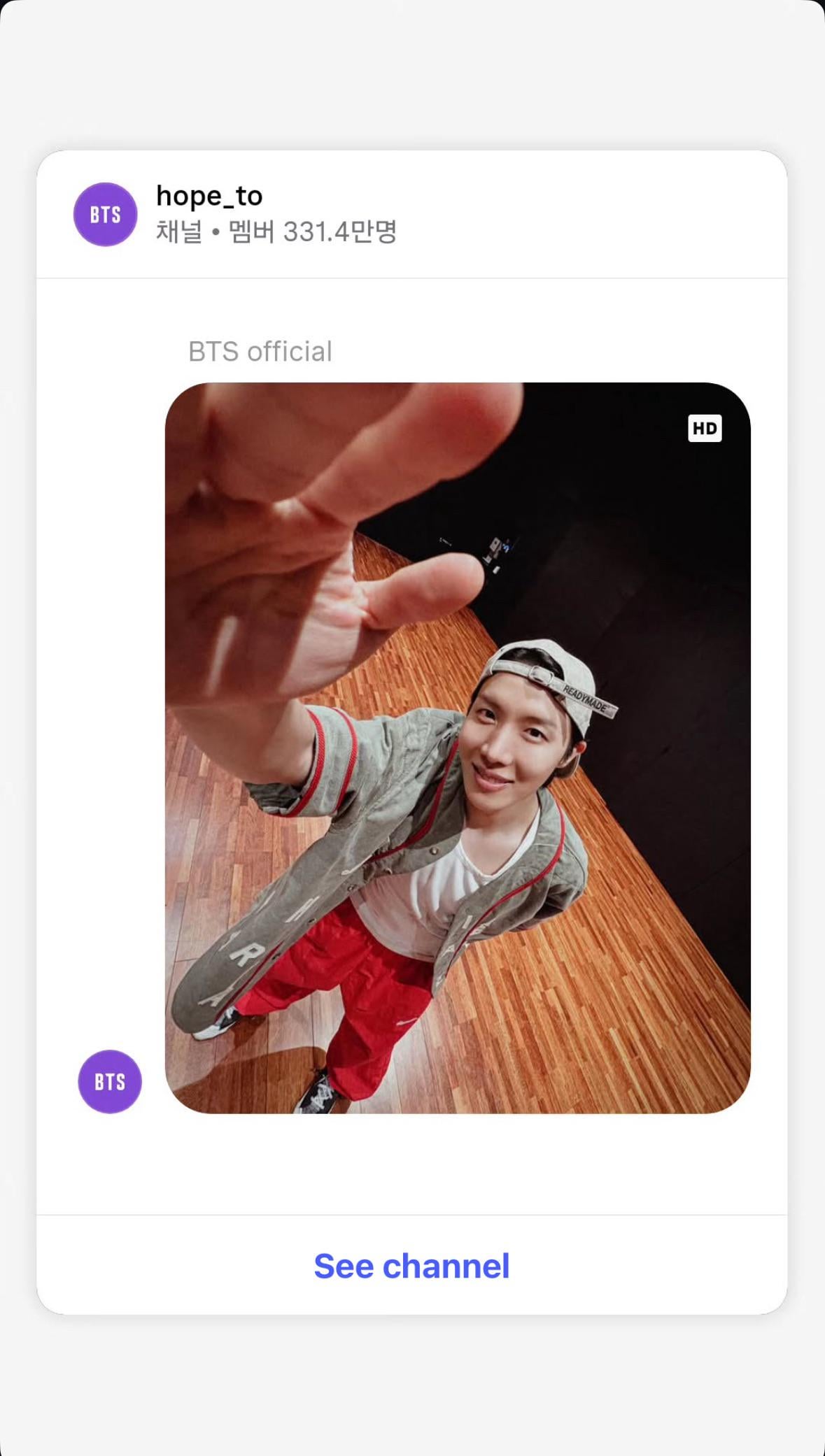 Hobi IG Story 100625