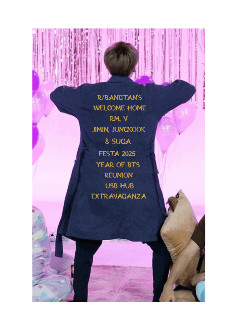r/bangtan's '2025: Year of BTS' Celebration Wrap Up!