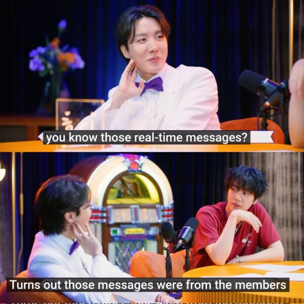 BTS Festa Twelve O'Clock member messages - which member is which?