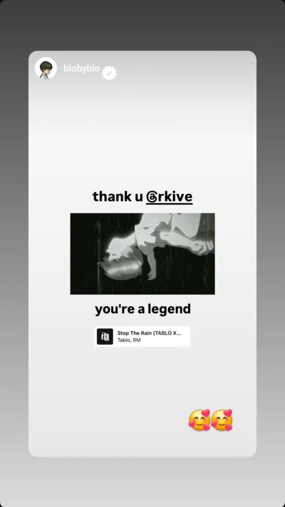 Namjoon IG Story 030525