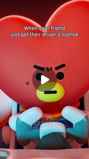 250611 BT21 on Instagram: I’ll just walk!😅