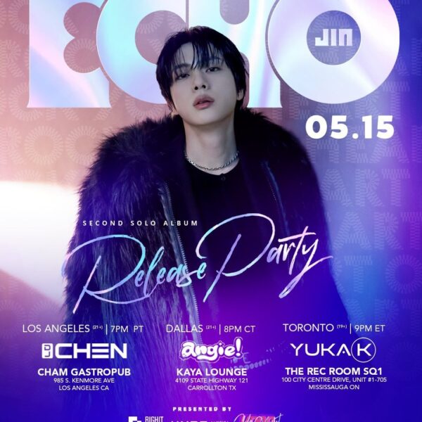 250501 Geffen Records on Twitter: ARMY! Celebrate the release of Jin’s second album 'Echo' at the KpopClubNight listening parties!