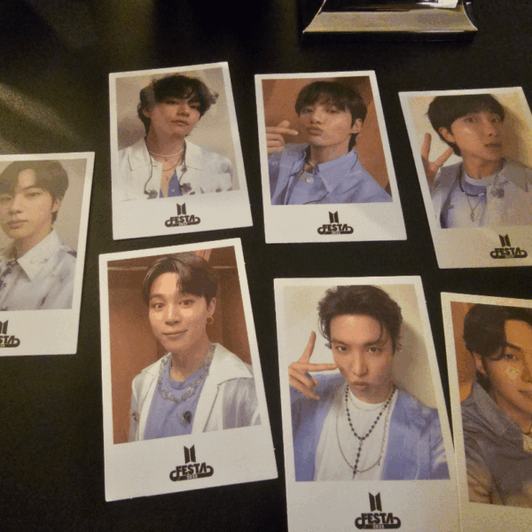 [Giveaway] [EU+UK] Weverse Festa "Set of 7 unreleased Instant Photos"