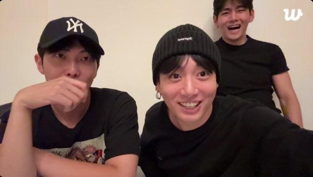250714 Jungkook & j-hope on Weverse Live