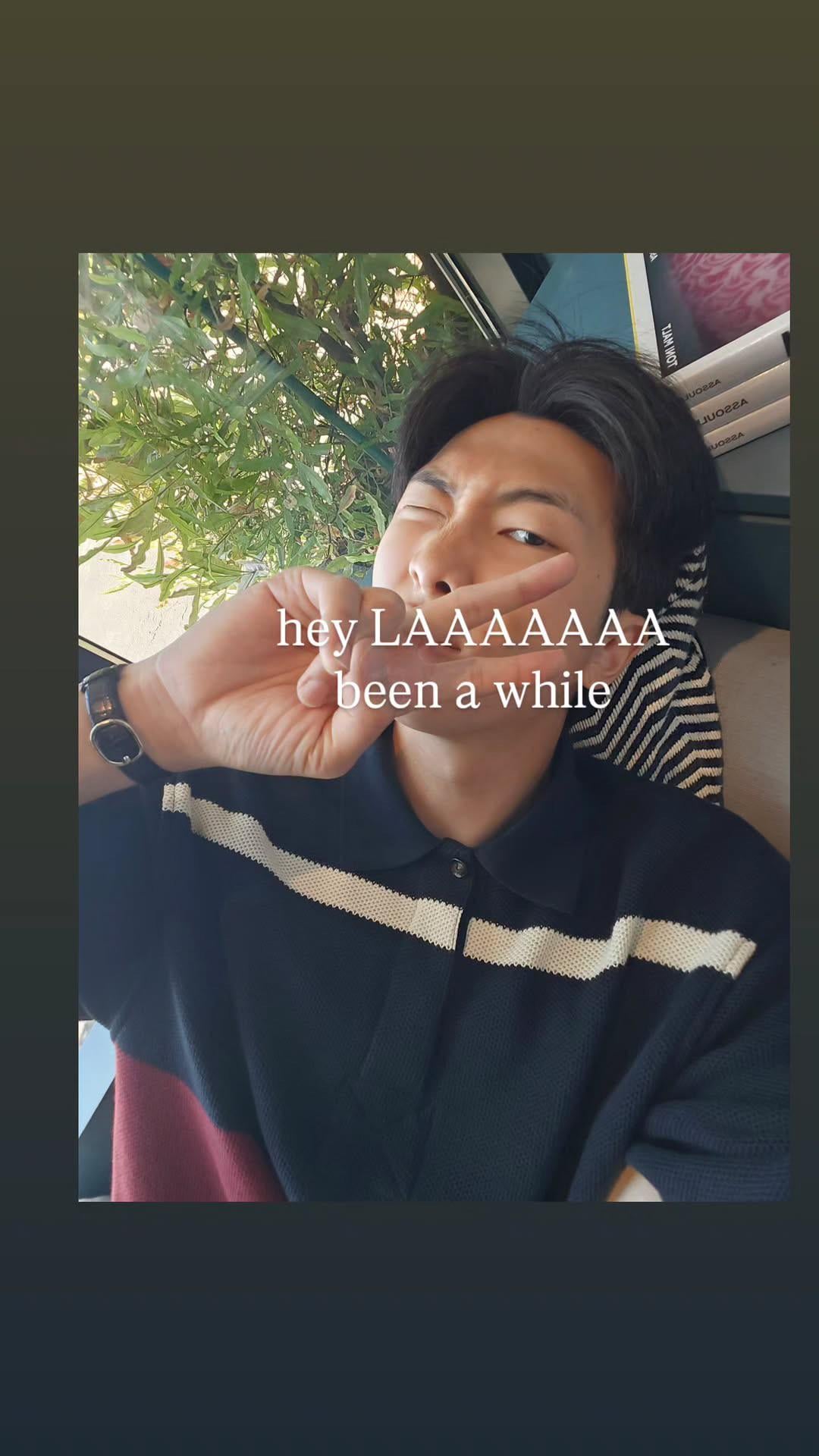 Namjoon IG Story 070725