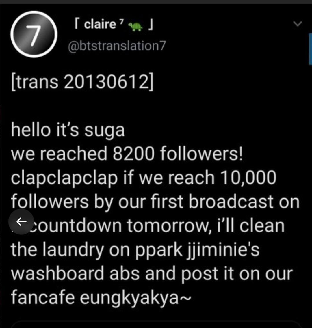 Post something from Bangtan history that baby army NEEDS to see/know