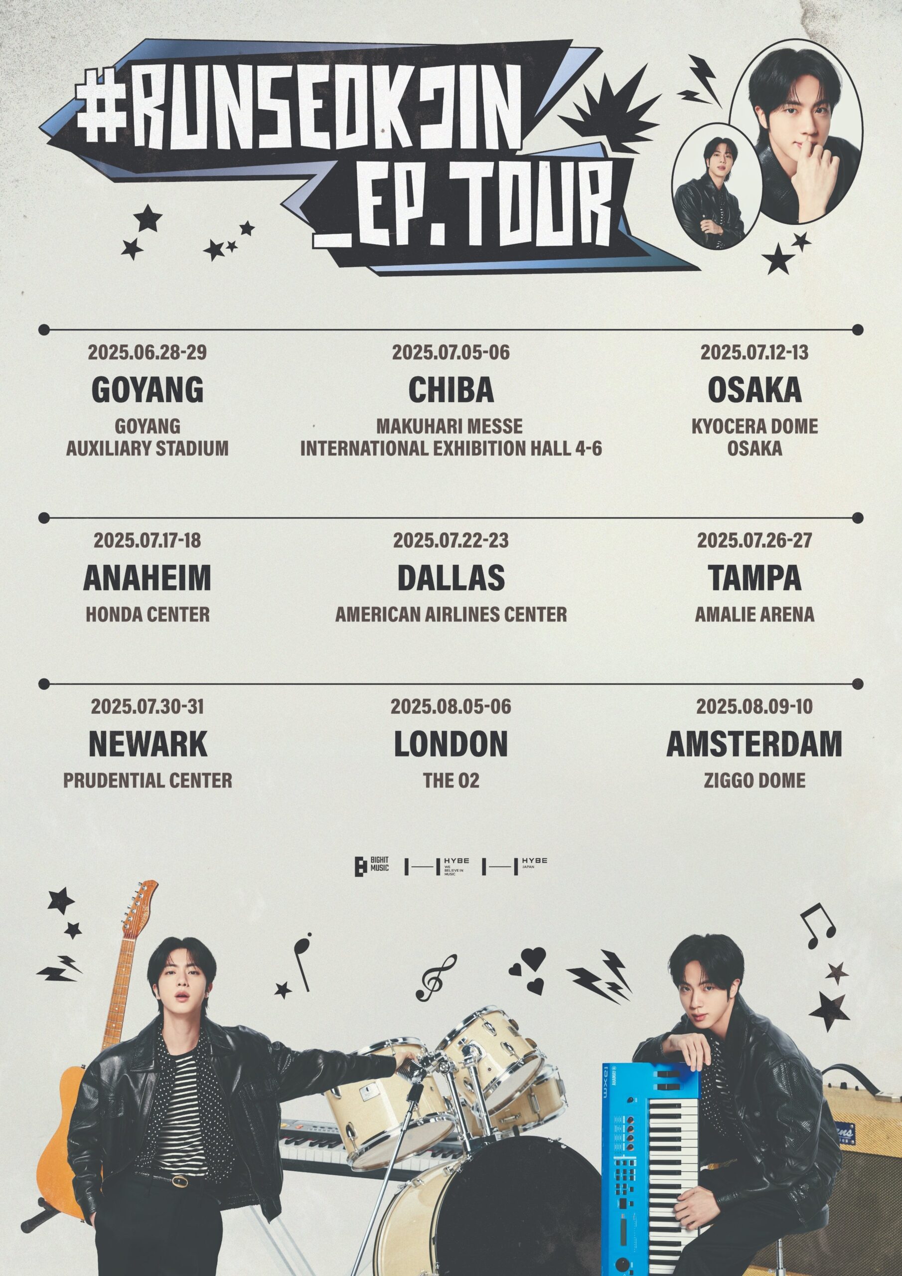 2025 Jin 'Run SeokJin_Ep. Tour' Megathread
