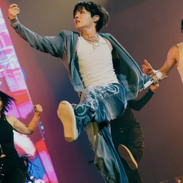 Anybody have clear photos of a side view of J-hope's sparkly pants?