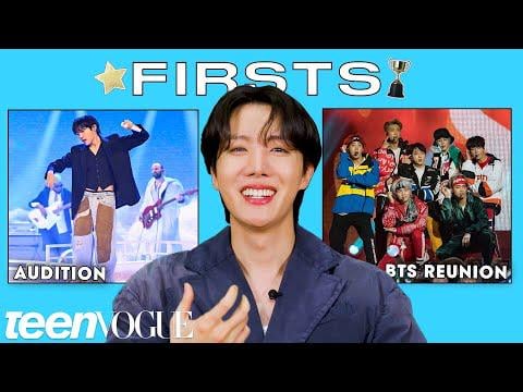 [Teen Vogue] BTS' J-Hope Remembers His Firsts | Teen Vogue - 020725