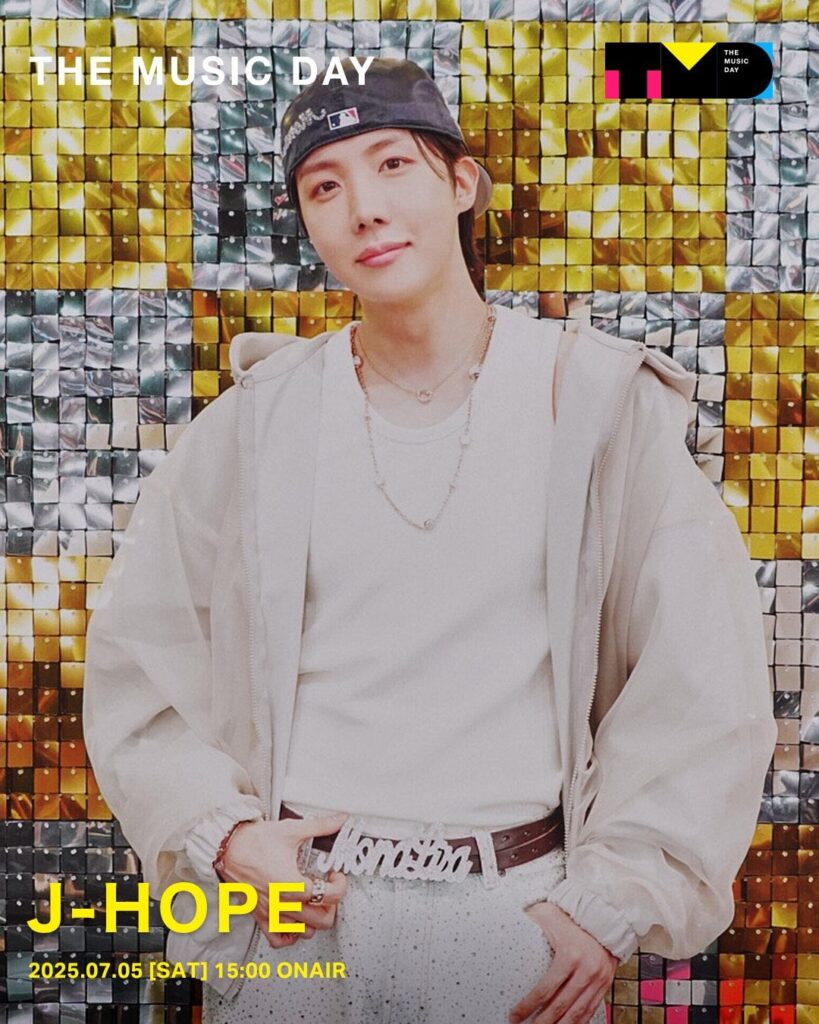 250705 NTV THE MUSIC DAY on Twitter feat. j-hope