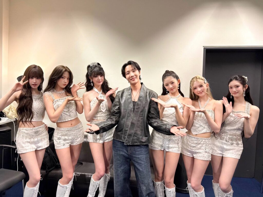 250716 IVE on Twitter with j-hope