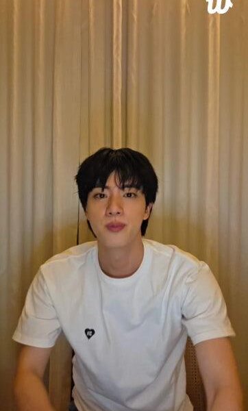 Jin Weverse Live 270725