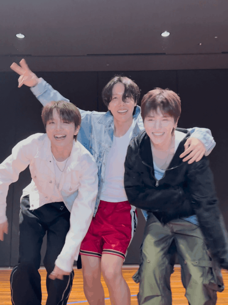 250710 BTS Official on TikTok: j-hope with BOYNEXTDOOR Riwoo and Woonhak - 'Killin' It Girl' Dance Challenge