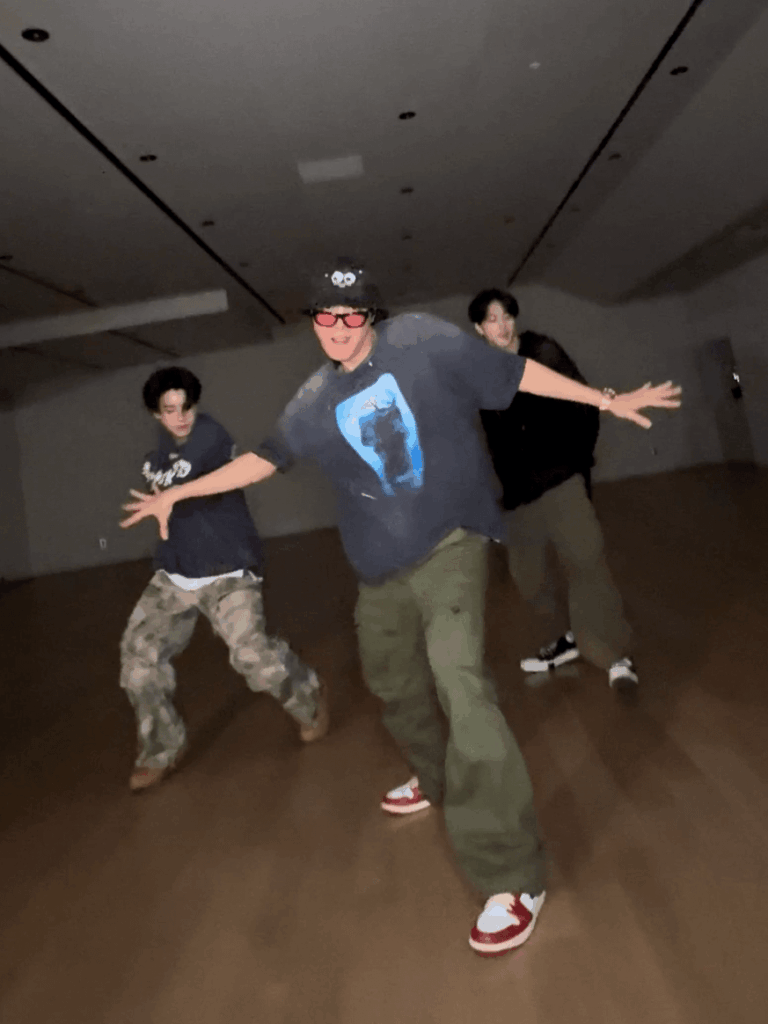 250702 ENHYPEN Jake and Jungwon TikTok with j-hope: ‘Outside’ Dance Challenge