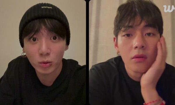 Jungkook & Taehyung Weverse Live 150725