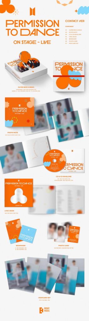 [NOTICE] BTS “PERMISSION TO DANCE ON STAGE - LIVE” Pre-Order - 010725