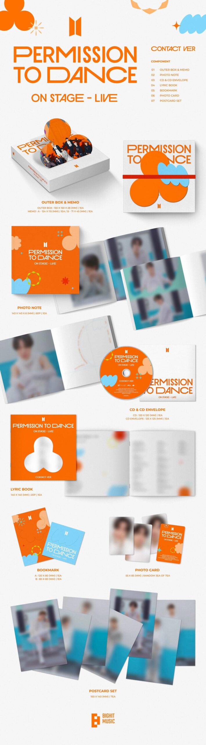 [NOTICE] BTS “PERMISSION TO DANCE ON STAGE - LIVE” Pre-Order - 010725
