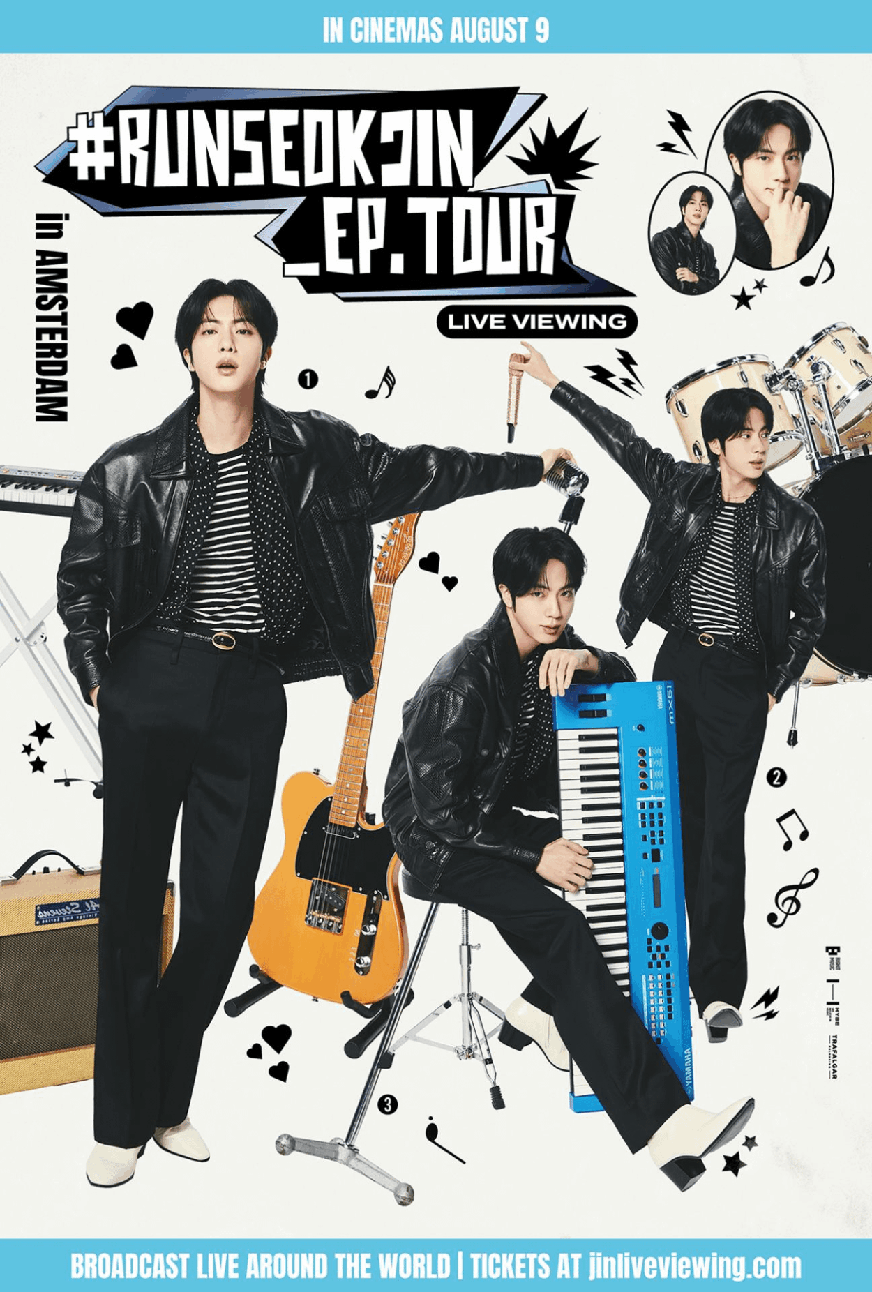 [NOTICE] #RUNSEOKJIN_EP.TOUR in AMSTERDAM: LIVE VIEWING Global Screening - 150725