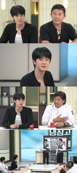 250718 OSEN: BTS Jin appears on 'Please Take Care of My Refrigerator' for the first time in 8 years. "Recommended mulhoe to Tom Cruise"