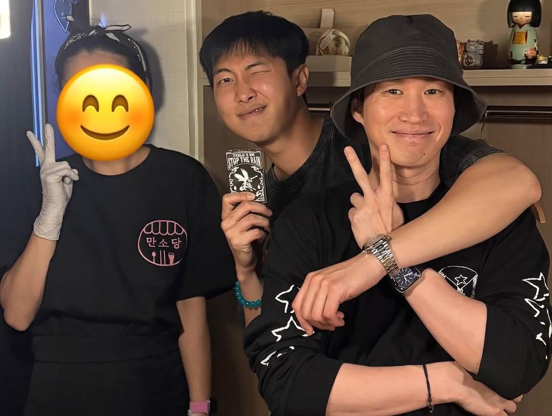 Restaurant Mansodang IG Post feat. Namjoon & Tablo - 180625
