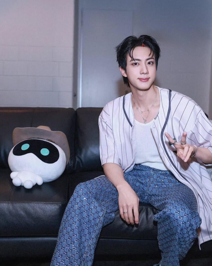 wootteo IG Post with Jin 250725