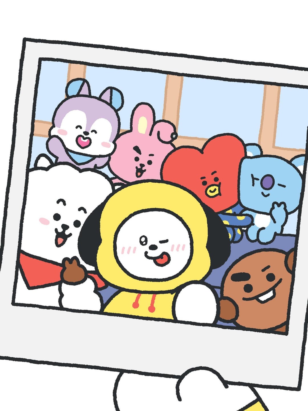 [BT21 Twitter] Been ages since our group pic! - 140725
