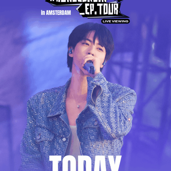 [BTS Official Twitter] 'RUNSEOKJIN_EP.TOUR' in AMSTERDAM: LIVE VIEWING. Broadcast around the world today - 090825