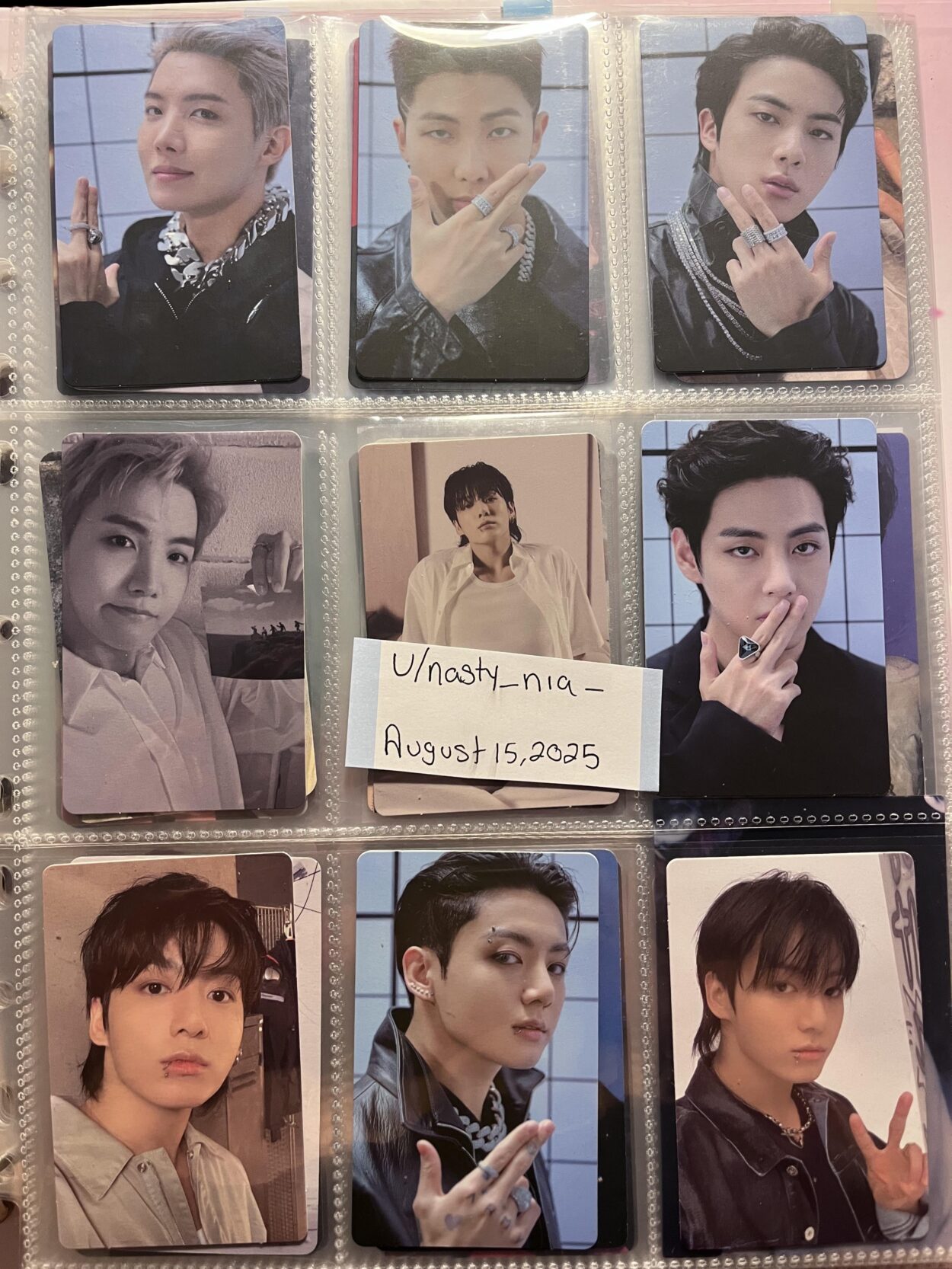 WTS Proof and Golden Photocards (US Only)