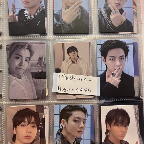 WTS Proof and Golden Photocards (US Only)