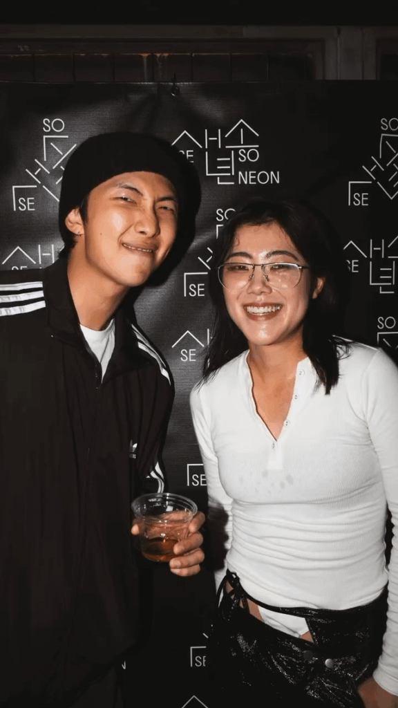 250821 SE SO NEON on Instagram with RM