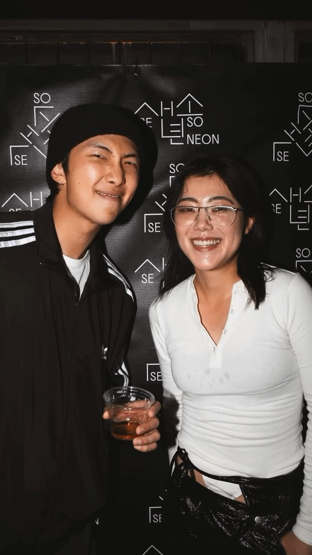 250821 SE SO NEON on Instagram with RM