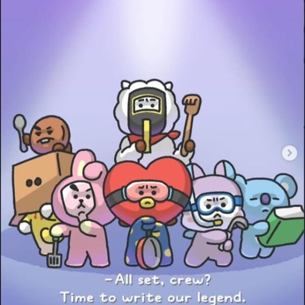 250820 BT21 on Instagram - Aaaah~~~~ Truth is… we were never ready 🤣