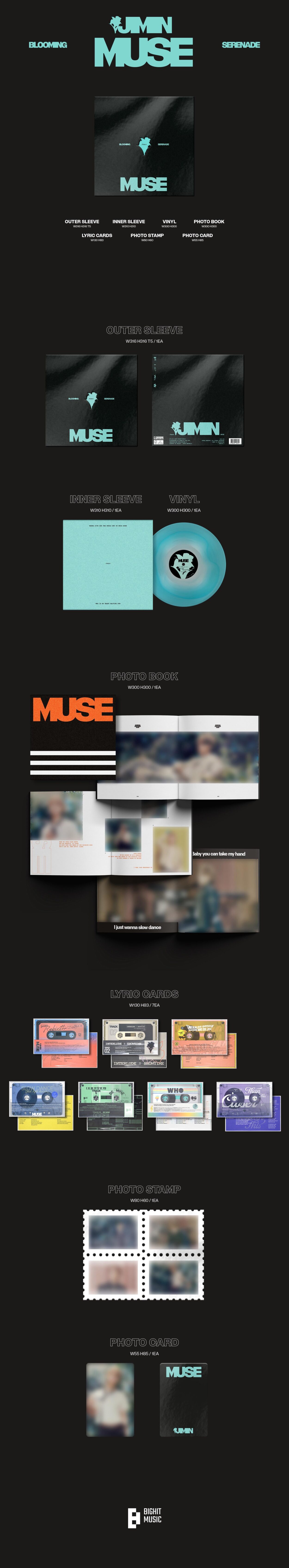 250826 [NOTICE] Jimin “MUSE” Vinyl Record Pre-Order