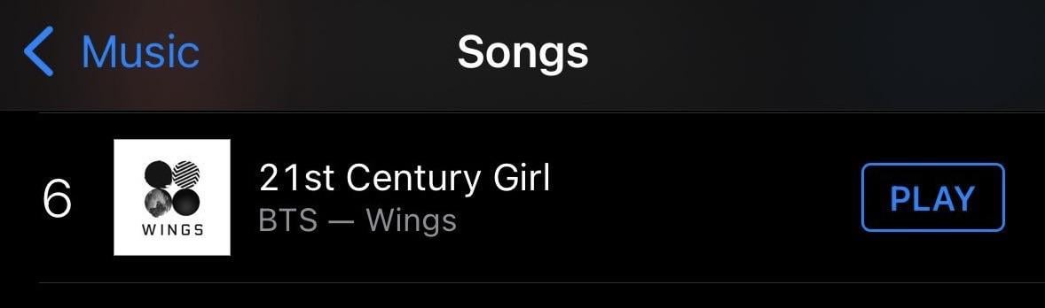 BTS’ "21st Century Girl" is has entered the Top 10 of US iTunes at #6! - 240825
