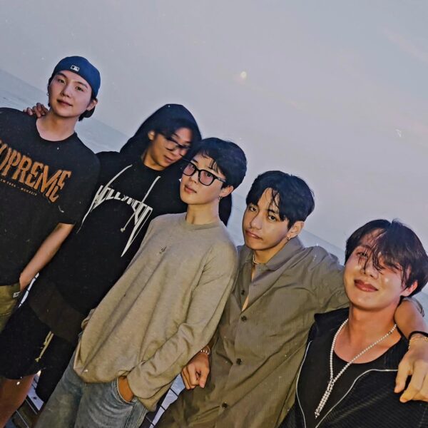 Jimin IG Post with Yoongi, Namjoon, Hobi and Taehyung - 070825