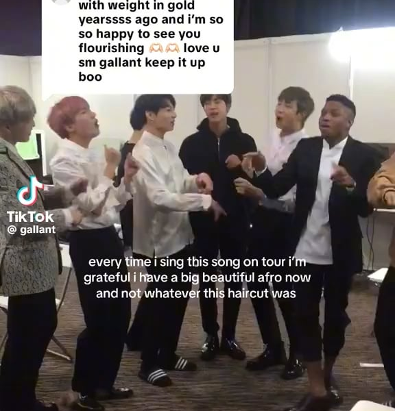 250824 Gallant on TikTok with BTS