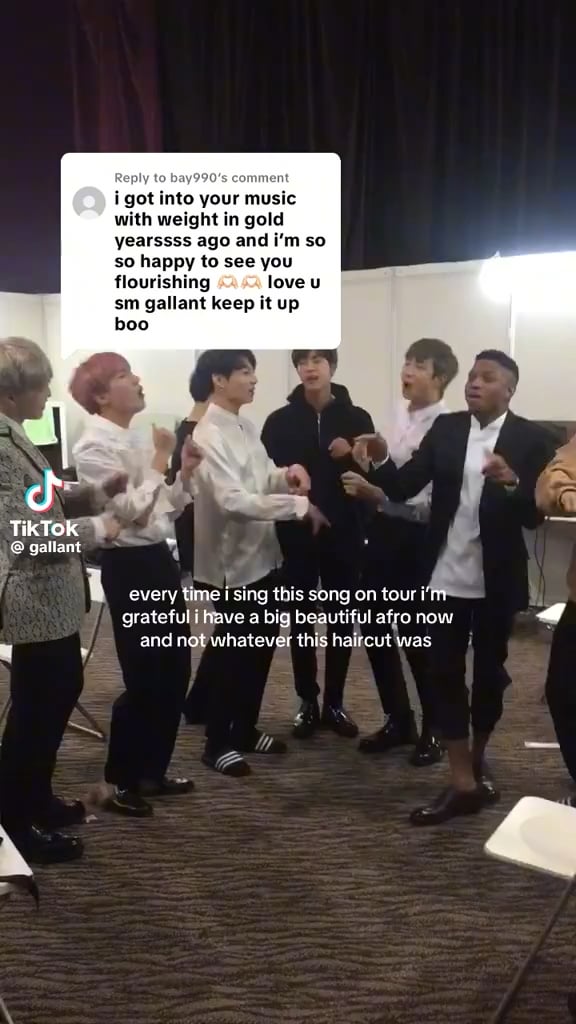 Gallant TikTok with BTS - 240825