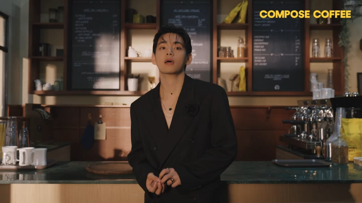 250822 Compose Coffee on Instagram feat. V