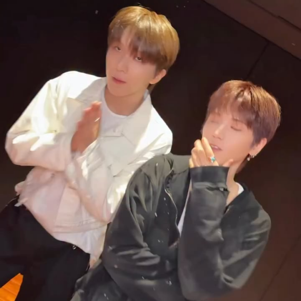 250819 BOYNEXTDOOR Riwoo & Woonhak on Instagram: 'Count To Love' Dance Challenge with j-hope