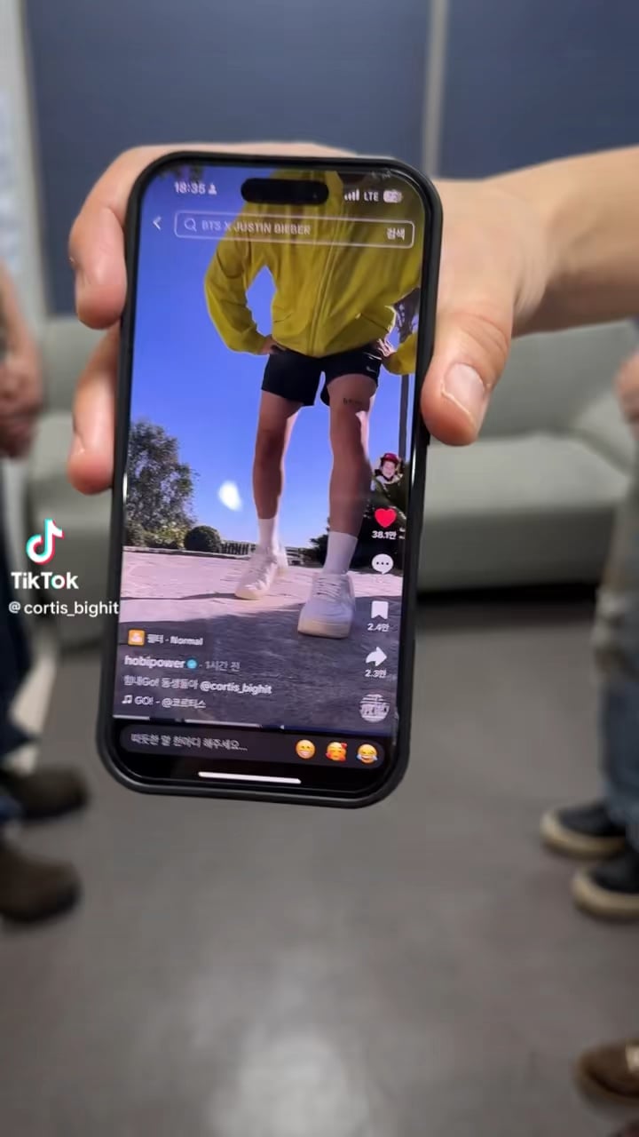 CORTIS TikTok (in response to Hobi doing the ‘GO!’ dance challenge) - 290825