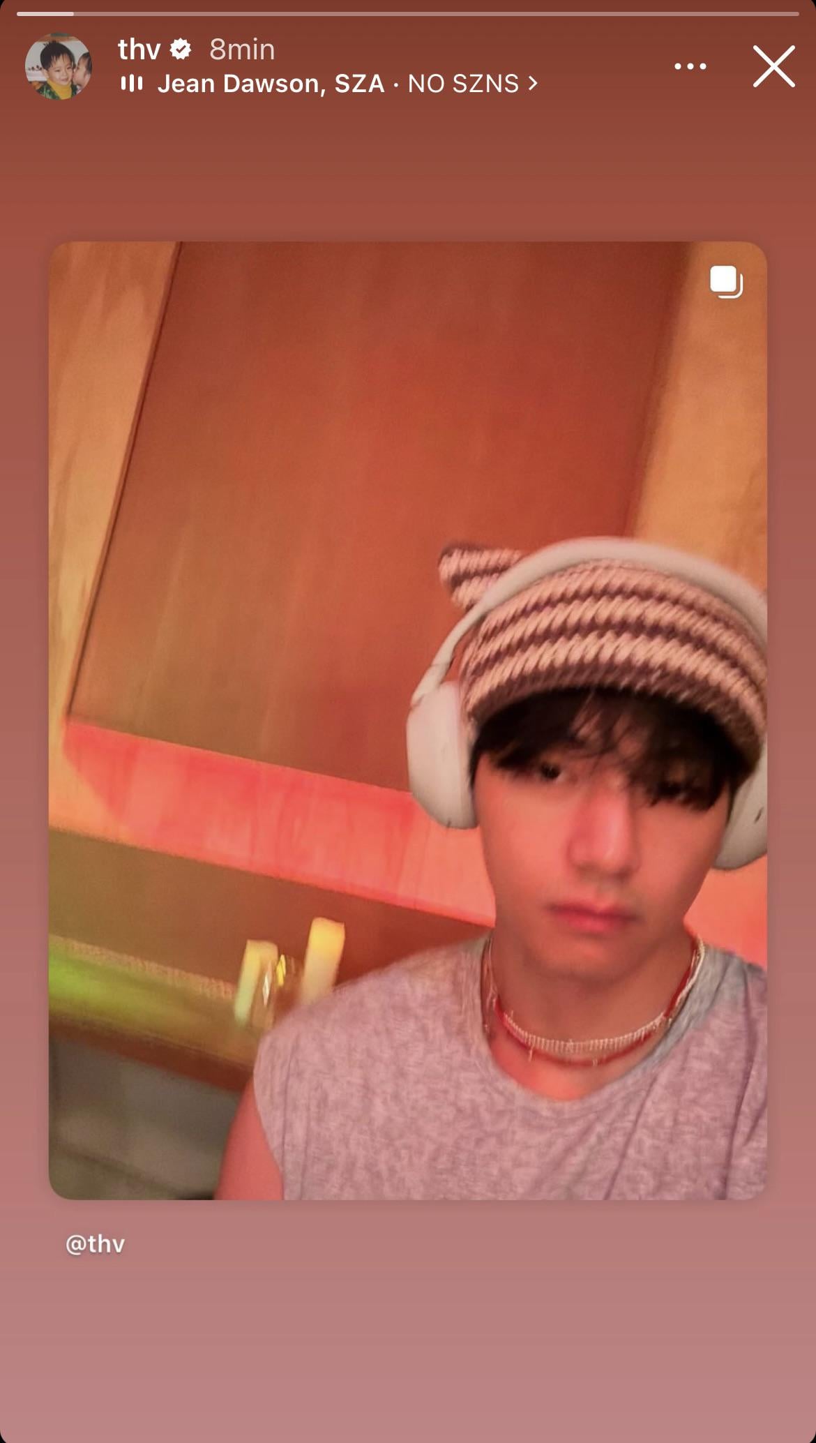 Taehyung IG Story 040825